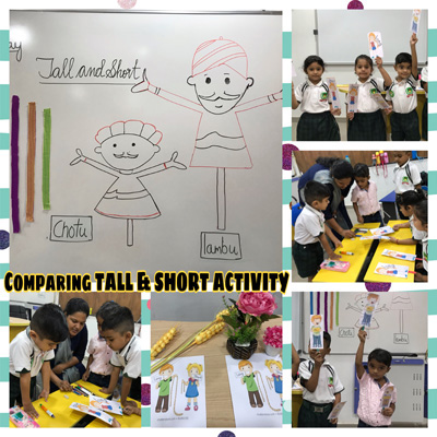 PREP TALL AND SHORT ACTIVITY